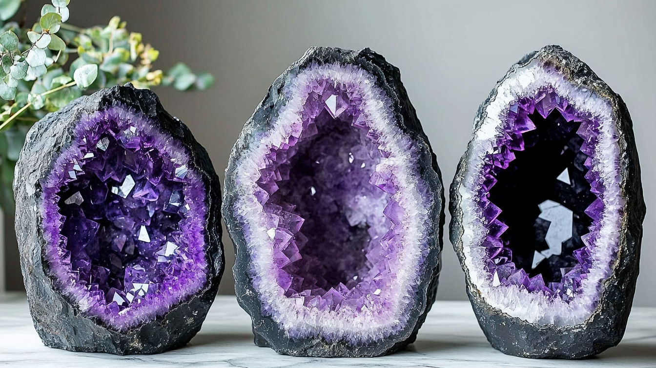 Amethyst Geodes: Nature's Purple Wonder