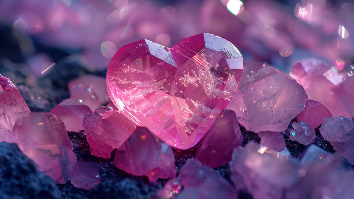 The Enchantment of Pink Crystals: A Journey into Love and Healing