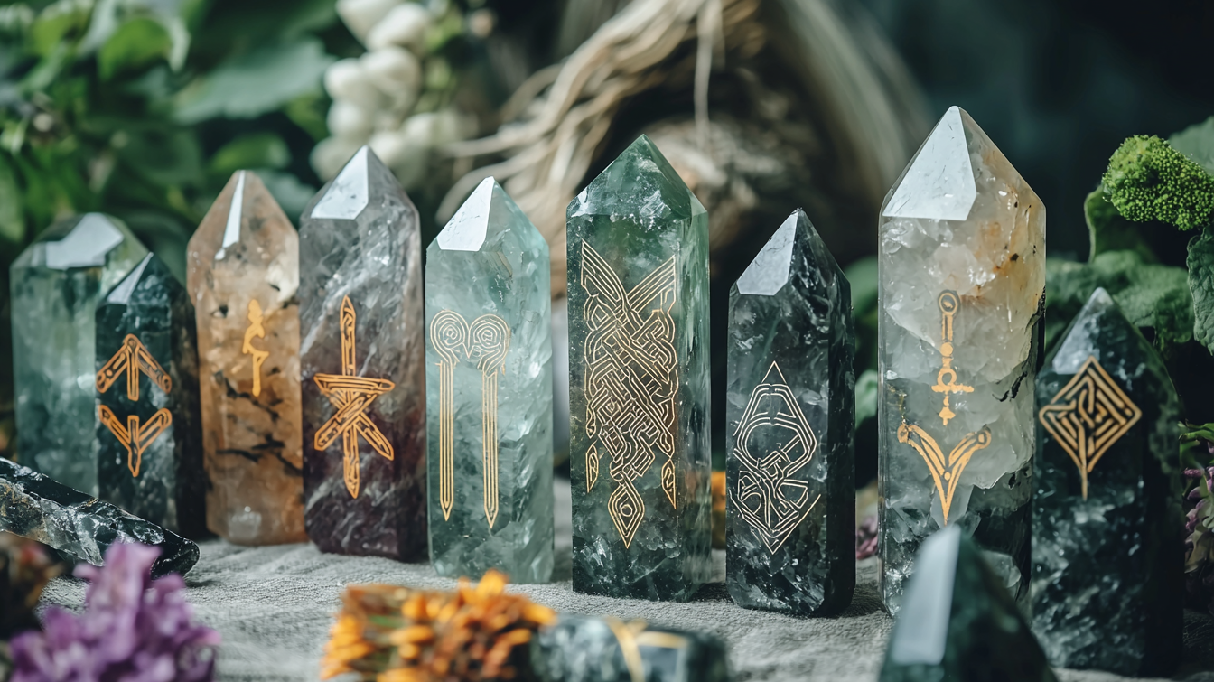 Discover the Deep Meanings and Origins of Runic Symbols on Crystals