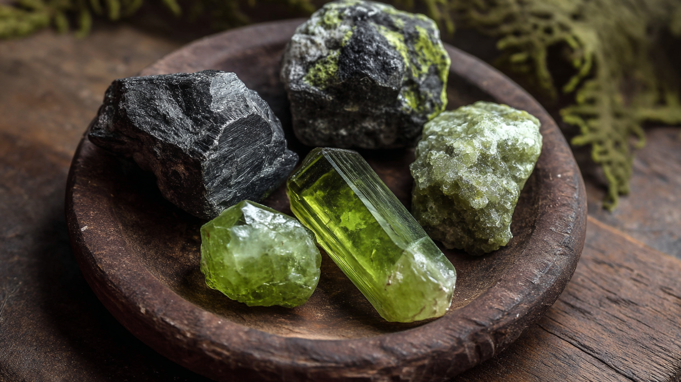 Epidote vs Peridot: A Green Crystal Face-Off for Growth and Healing