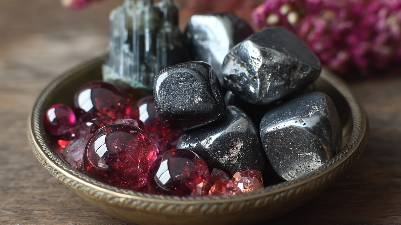 Hematite vs Tourmaline: Grounding Power and Protective Magic Compared