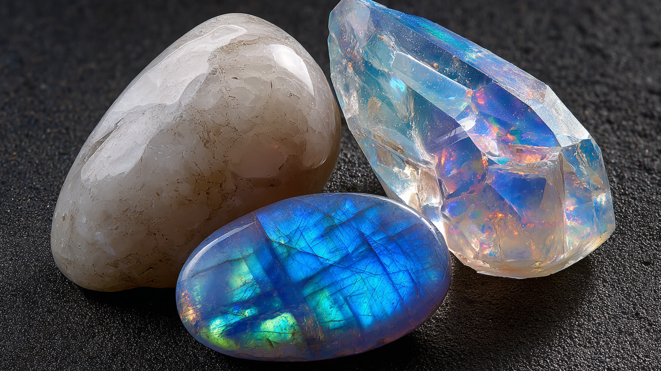 Moonstone vs Opal: Two Ethereal Gems of Emotion, Intuition, and Light