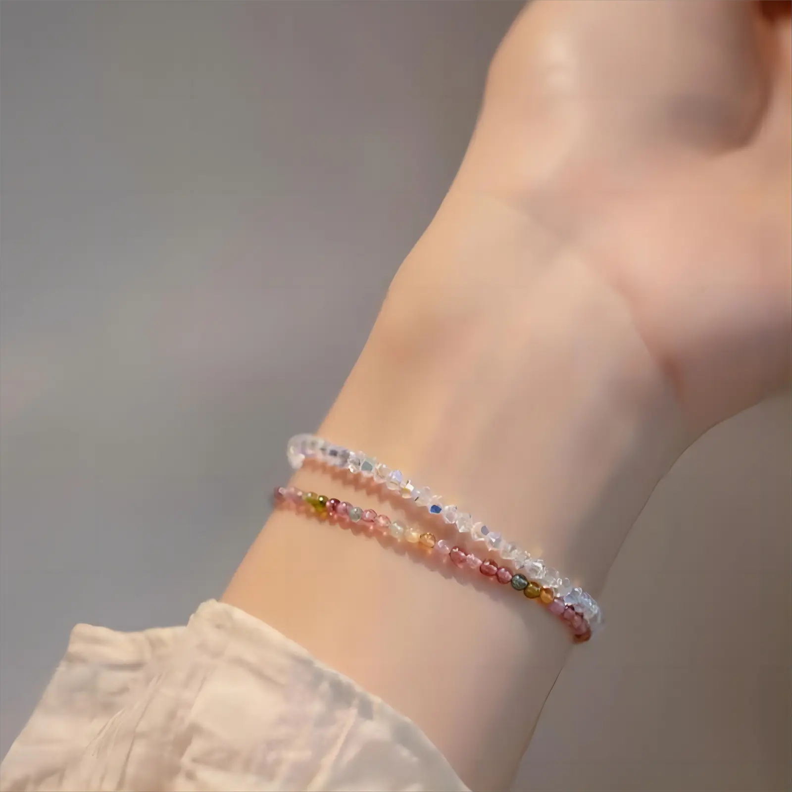 RAINBOW TOURMALINE BRACELETS_2