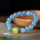 PURIFYING MOOD NATURAL AQUAMARINE BEESWAX ENERGY BRACELET_3
