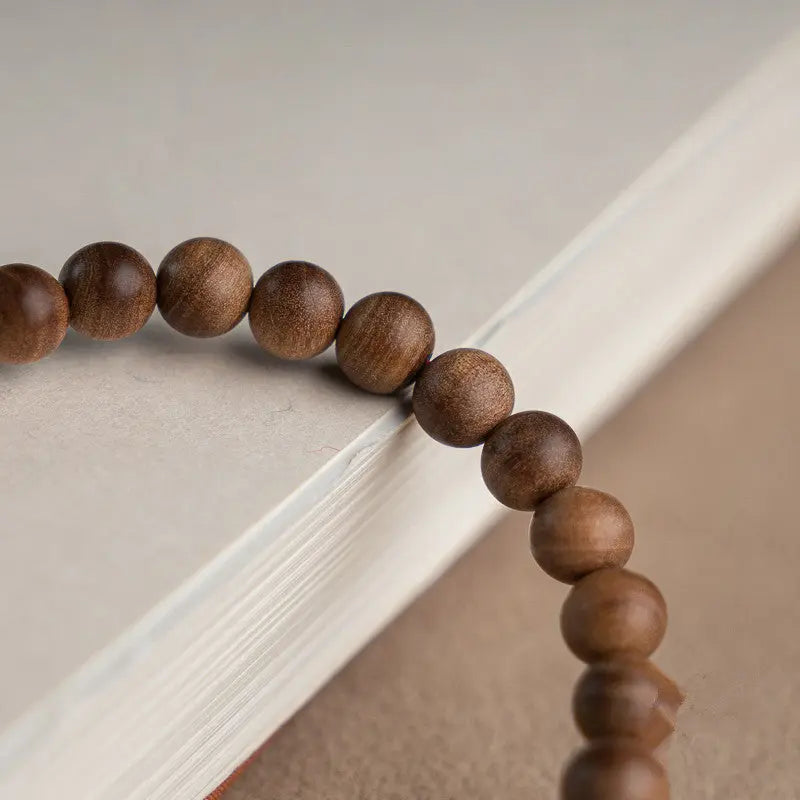PEACE & HEALTH HETIAN JADE OLD SANDAL WOOD ENERGY BRACELET_5