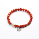 COLLECTIBLE ARTWORKS SOUTHERN RED AGATE ENERGY BRACELET_3