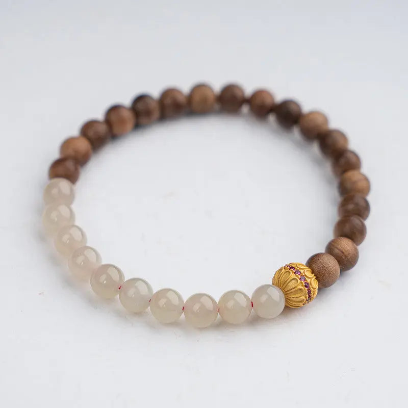 PEACE & HEALTH HETIAN JADE OLD SANDAL WOOD ENERGY BRACELET_2