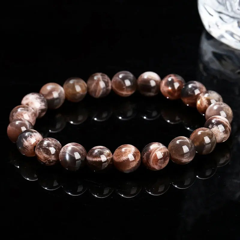 DEEP BLACK SUNSTONE BRACELET-1