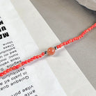 STRAWBERRY CRYSTALS ATTRACT LOVE ANKLETS-3