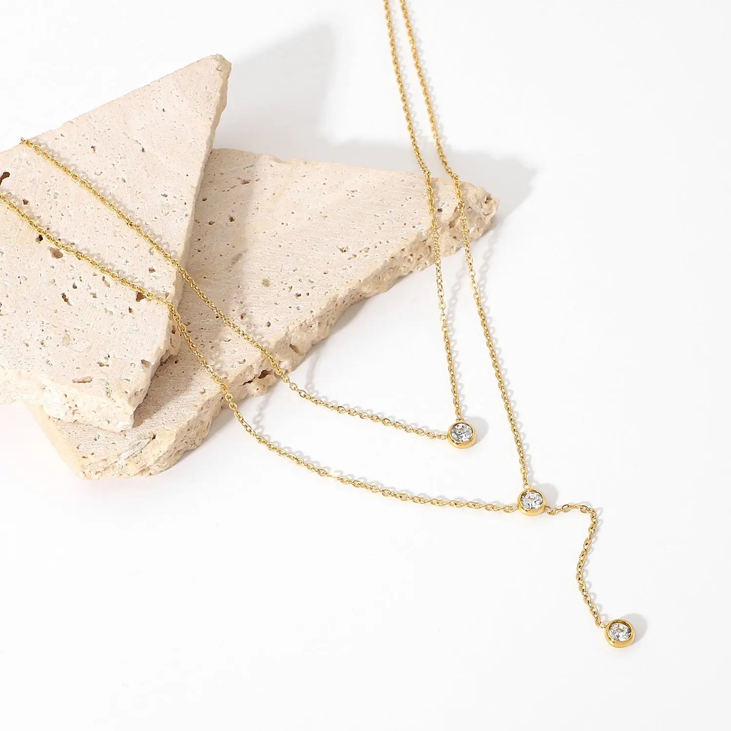 XAVIER Y-SHAPED TITANIUM STEEL NECKLACE_4