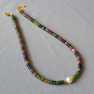 COLORED NATURAL STONE CAREER PROGRESS NECKLACE_3