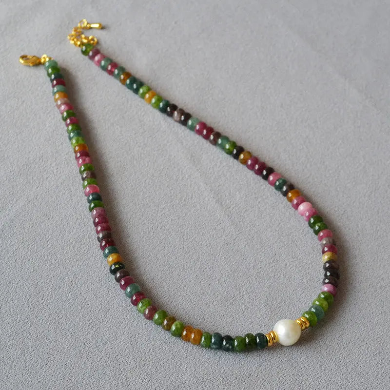 COLORED NATURAL STONE CAREER PROGRESS NECKLACE_3