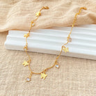 ZIRCON LOYALTY LOVE ANKLET-4