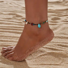 BLUE TURQUOISE HEALING ANKLET-3