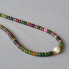 COLORED NATURAL STONE CAREER PROGRESS NECKLACE_2