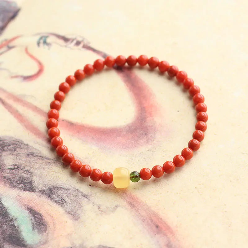 VERMILION AGATE PURIFICATION ENERGY WOMEN BRACELET_4