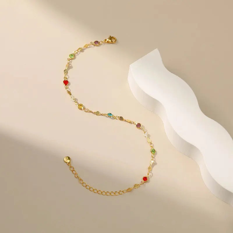 ZIRCON CLEAR MIND ANKLET-2
