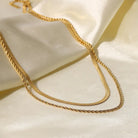 RUOYI SNAKE CHAIN TITANIUM STEEL NECKLACE_1