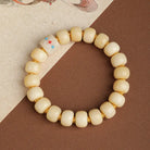 TIBETAN CAMEL BONE BUCKET BEAD BRACELETS_2