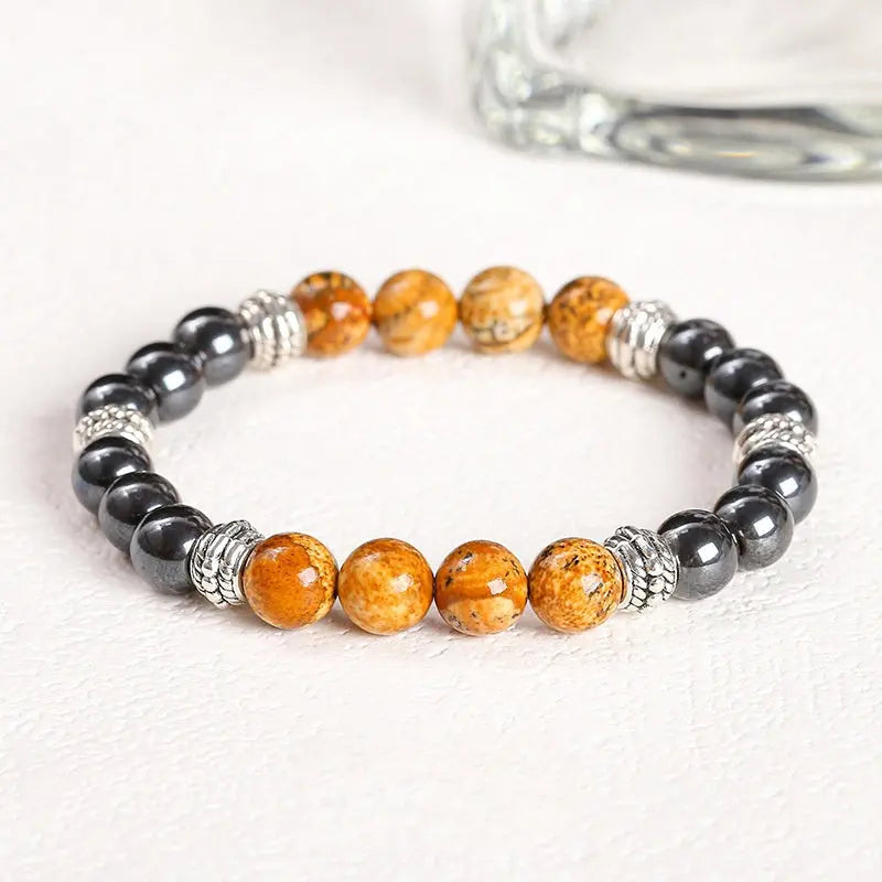 TRICOLOR MATCHING OBSIDIAN BRACELET_2