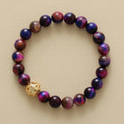 PROTECT BALANCE ENERGY MULTICOLOR TIGER EYE ENERGY BRACELET-4