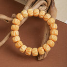 YELLOWISH SPICED CAMEL BONE BRACELETS_1