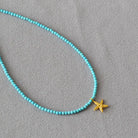 TURQUOISE PEACH BLOSSOM COMING NECKLACE_1