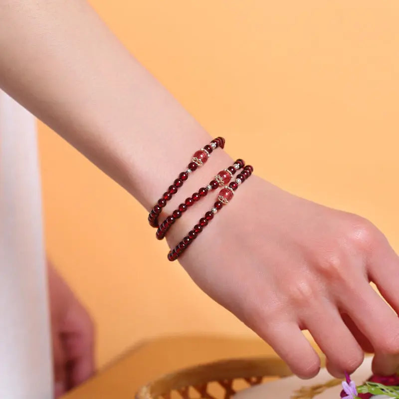 GARNET STRENGTHENING ENERGY BRACELET_3