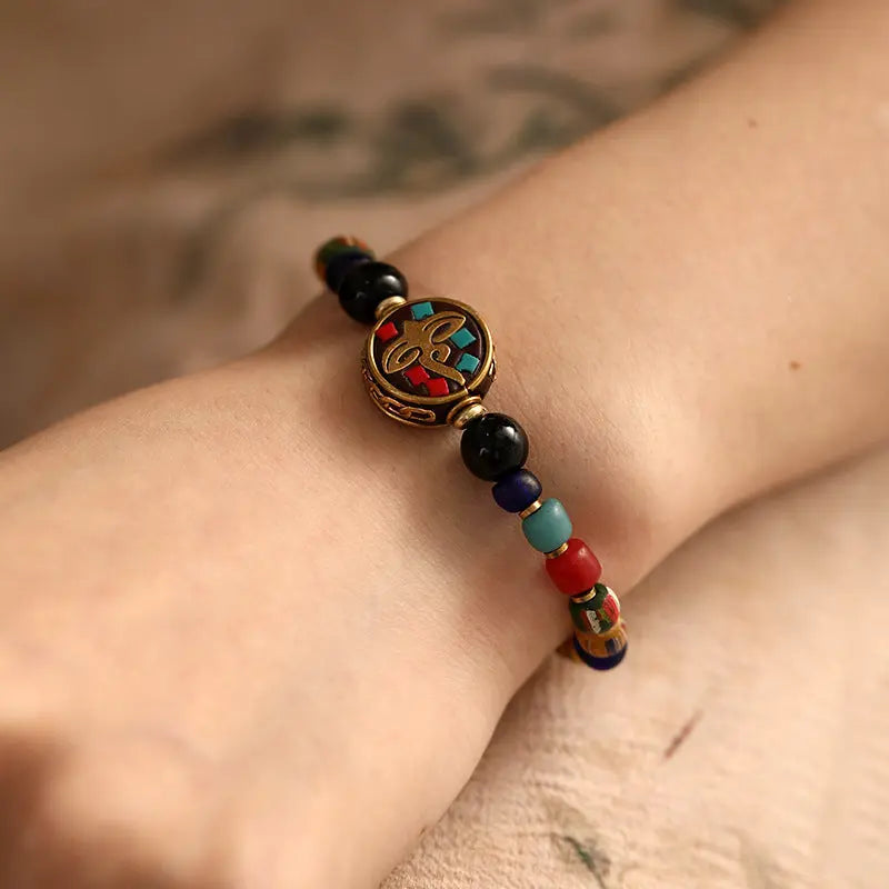TIBETAN GOLD DRUM AND BELL BRACELETS_2