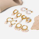 PHYLLIS PERSONALIZED PEARL TITANIUM STEEL EARRINGS_1