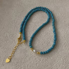 TURQUOISE BOOSTING IMMUNE SHORT NECKLACE_2