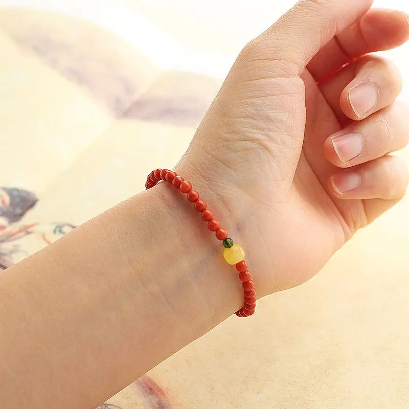 VERMILION AGATE PURIFICATION ENERGY WOMEN BRACELET_2