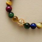 PROTECT BALANCE ENERGY MULTICOLOR TIGER EYE ENERGY BRACELET-5