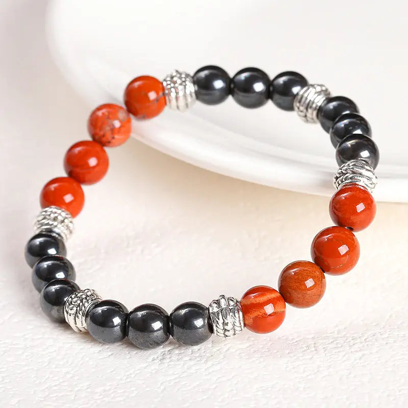TRICOLOR MATCHING OBSIDIAN BRACELET_5