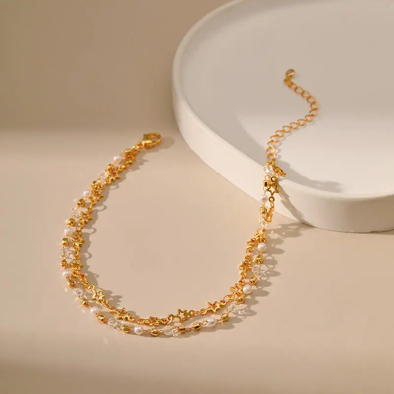 COLORFUL GRAVEL PEARLS TO REGULATE MOOD ANKLET-3