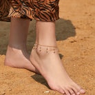WHITE CRYSTAL PURITY ANKLET-5