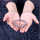 COSMETIC & REJUVENATE LIGHT PURPLE WADA JADE ENERGY BRACELET_4