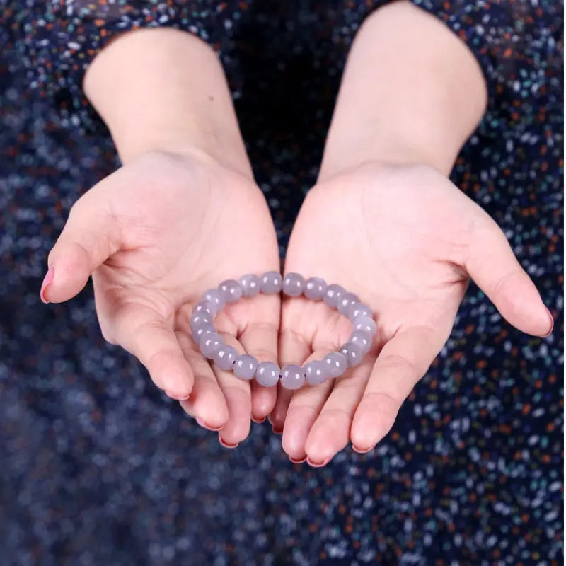 COSMETIC & REJUVENATE LIGHT PURPLE WADA JADE ENERGY BRACELET_4