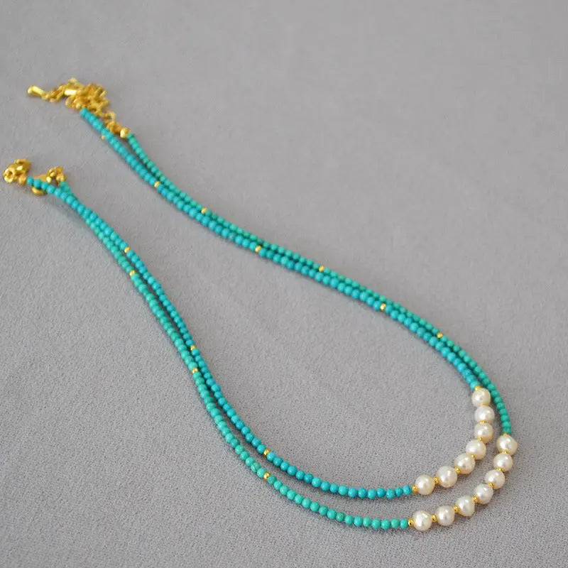 PEARL TURQUOISE BLESSING SAFE NECKLACE_4
