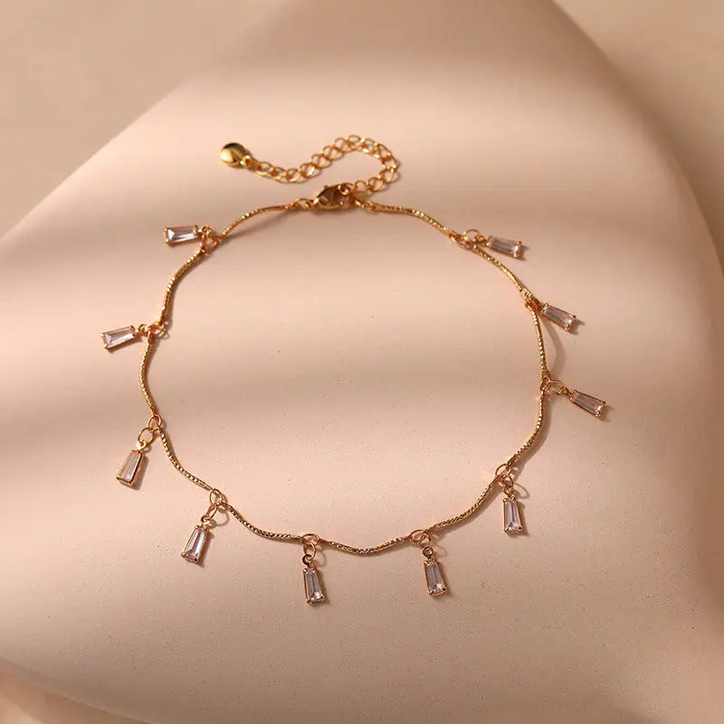 ZIRCON BRINGS PEACE OF MIND ANKLET-1