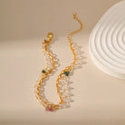 COLORFUL NATURAL STONE EMOTIONAL HEALING ANKLET-4