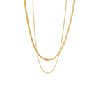 RUOYI SNAKE CHAIN TITANIUM STEEL NECKLACE_6