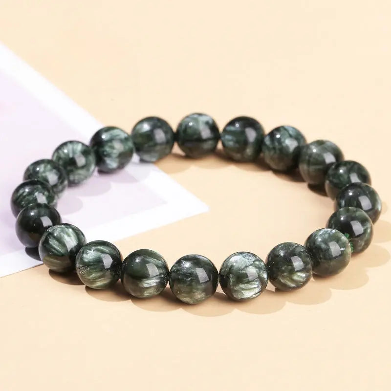 TRANSLUCENT GREEN DRAGON CRYSTAL BRACELET_1