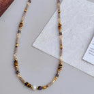 VINTAGE TIGER EYE STONE EMOTION REGULATING NECKLACE_3