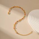 WHITE CRYSTAL BRINGS PEACE OF MIND ANKLET-2
