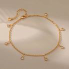 WHITE ZIRCON FOR GOOD INTUITION ANKLET-1