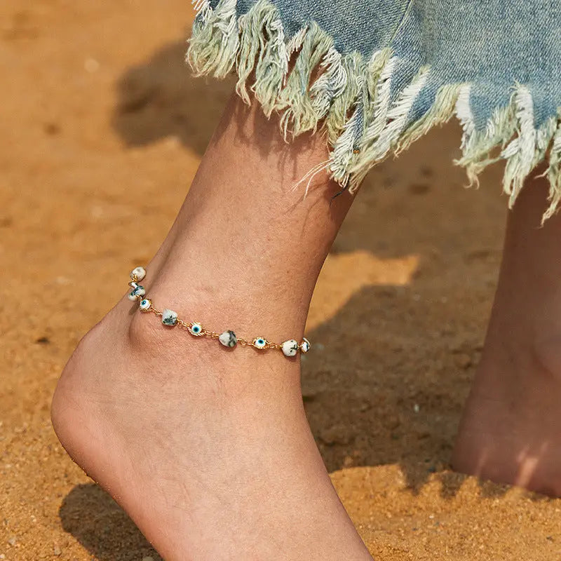 NATURAL STONE DEFEATS EVIL ANKLET-6