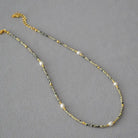 SPOTTED NATURAL STONE WEALTH ARRIVAL NECKLACE Zenstarstore