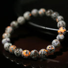 RED SPOTTED VOLCANIC STONE BRACELET_2