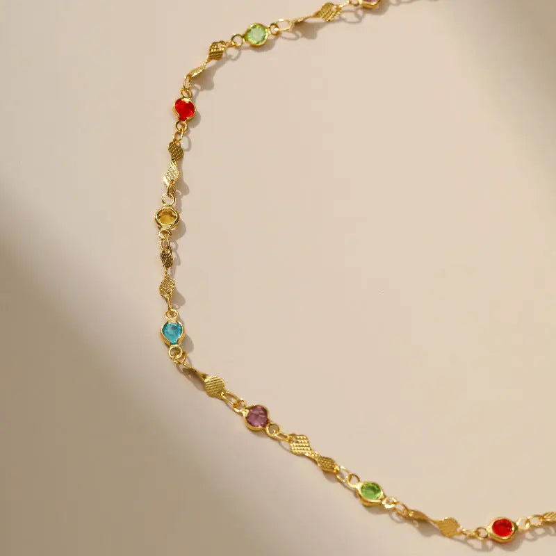 ZIRCON CLEAR MIND ANKLET-4